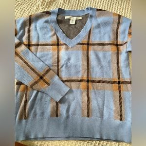 Plaid sweater